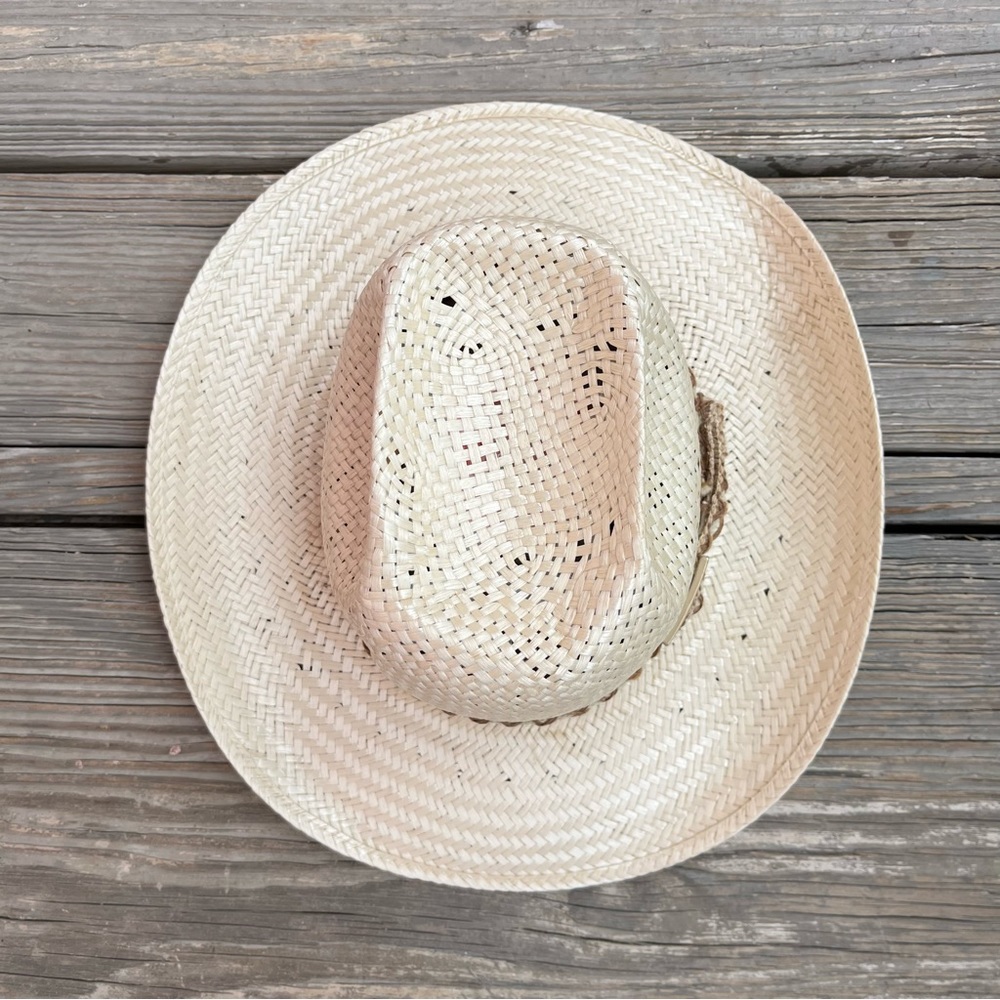 Bailey U-Rollit New West Straw Cowboy Hat Unisex Size 7 1/2 - Picture 9 of 14